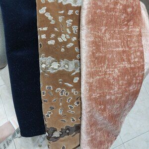 SET OF 3 ASSORTED SIZES PILLOW CUSHIONS COVERS CASES ONLY DIFFERENT COLORS